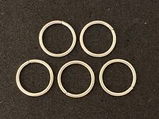 German/Germany WWII or WWI style silver plated medal rings 15mm. Pack of 5 rings