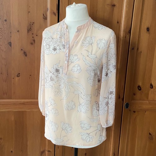 Kaliko floral chiffon blouse - kaliko,