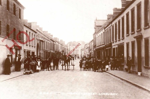Picture postcard limavady - postcard-,