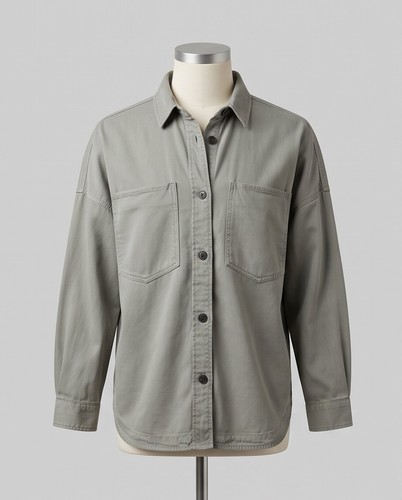 Zara khaki green - green, denim