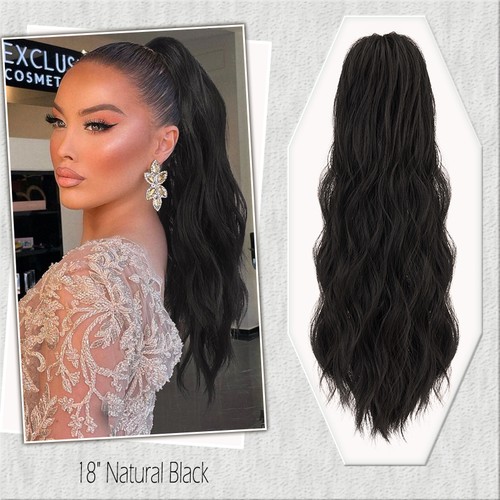 Thick hair ponytail - hair, clip