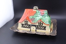 Hand Painted Art Deco Cheese /