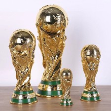 World Cup Model Props Resin Crafts Cup trophy Football Ornament Decor Fan Gift