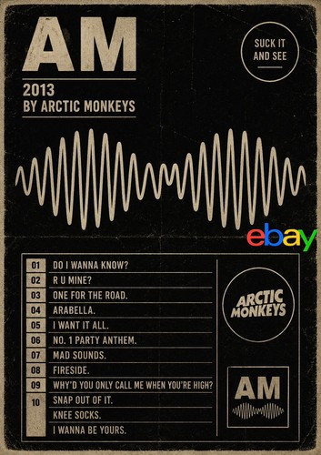 Arctic monkeys a4 print - monkeys, am