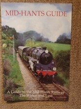 MID-HANTS GUIDEBOOK. FIRST EDITION RAILWAY BROCHURE of The "Watercress Line" VGC
