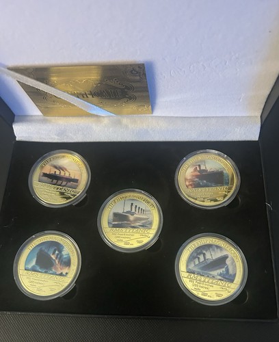 Titanic commemorative coins - titanic,