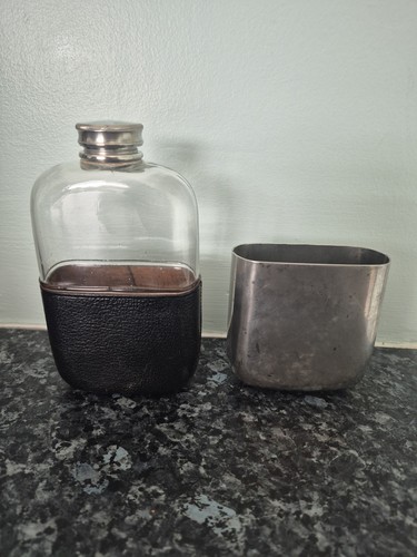 James dixon antique hip flask - antique,