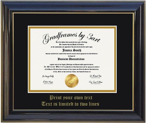Custom diploma frame - custom,