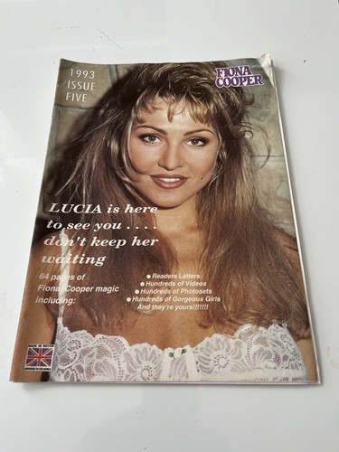 Fiona cooper magazine issue - magazine,