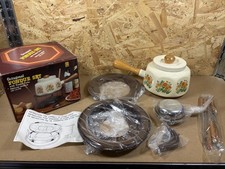 Vintage Complete Fondue Set