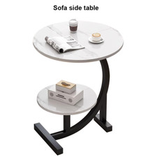 2 Tier Side Table C Shaped