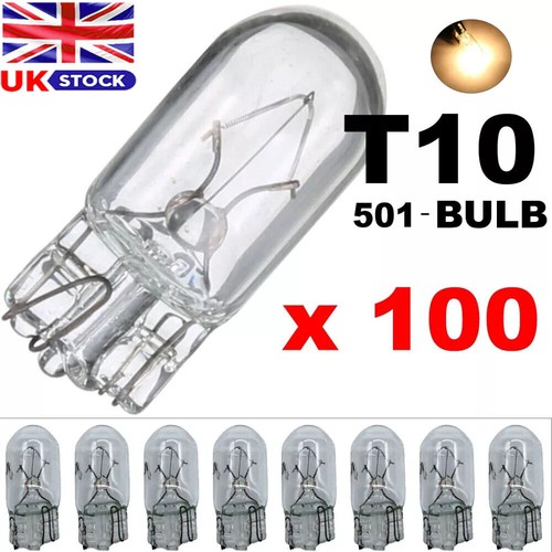 T10 501 bulbs 12v sidelight - 5w,