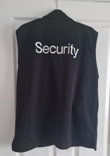 Security black vest new xl - vest, +