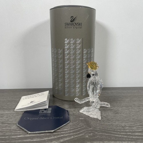 Swarovski cockatoo crystal - cockatoo, |
