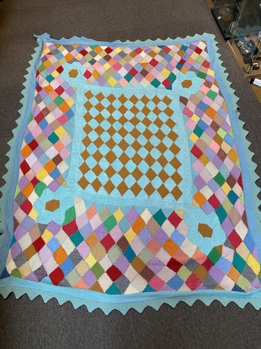 Large vintage hand - vintage, knitted