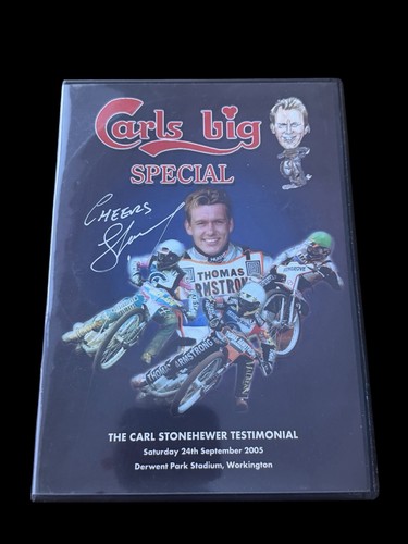 Signed carl stonehewer - signed,