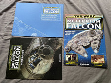 Deagostini Build The Millenium Falcon Issue 1 Mag,Parts,Blueprint, Series Guide