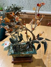 Antique chinese jade bonsai - chinese,