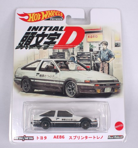 Initial toyota ae86 hot - d,