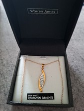 Gold Swarovski Necklace From