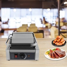 Commercial Sandwich Panini Press Grill 1800W Electric Stainless Sandwich Maker