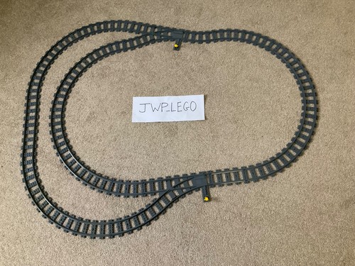 Lego plastic rail train - lego,