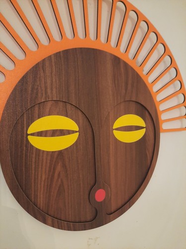Modern art wooden brown - modern,
