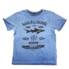 Maui & Sons Big Logo Regular Short Sleeve T-Shirt Size 12-13yr
