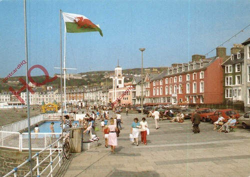 Picture postcard aberystwyth - postcard-,