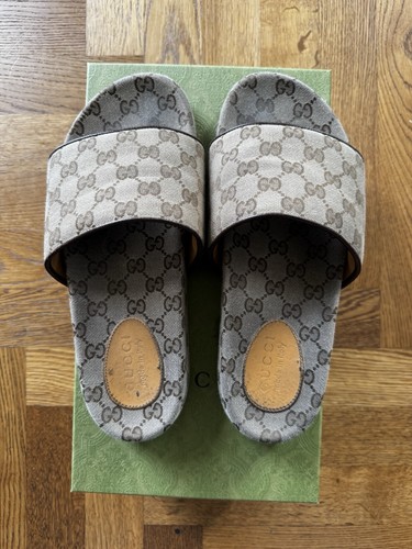 Gucci platform slides - platform,