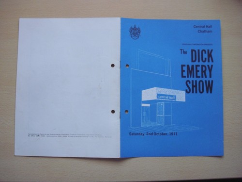 Programme central chatham hall - programme,