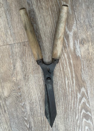 Vintage garden shears with - vintage,