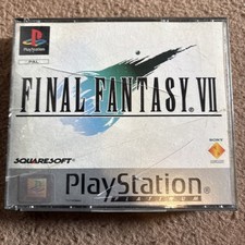 Final Fantasy seven  7 Vii Psx Ps1 PlayStation One 1 All 3 Discs