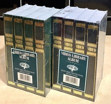 8 x NEW Vintage VHS Video