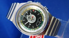 Dalil Monte Carlo Muslim Automatic Watch 1970s Vintage Swiss NOS Boxed AS 2063