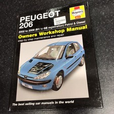 Haynes Manual Peugeot 206