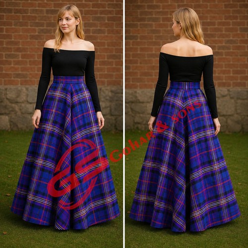 Masonic tartan maxi - tartan, circle