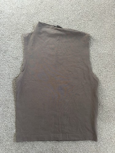 Ladies zara brown top size - zara,