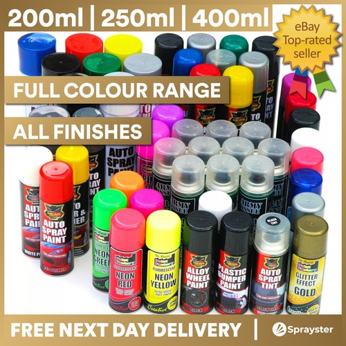 Spray paint all colours - paint, &