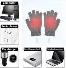 USB Heated Gloves Winter