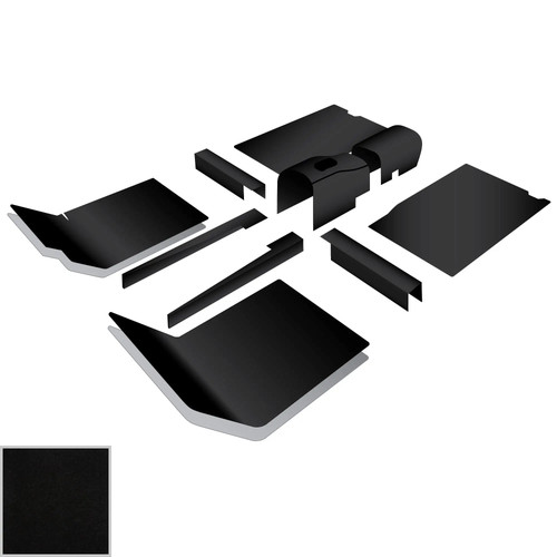 Carpet set black - carpet, black,