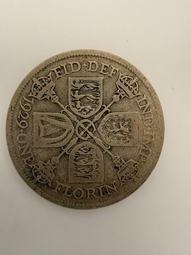 1929 king george silver - 1929,