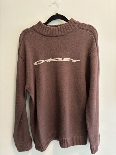 Vintage oakley knit sweater - oakley,