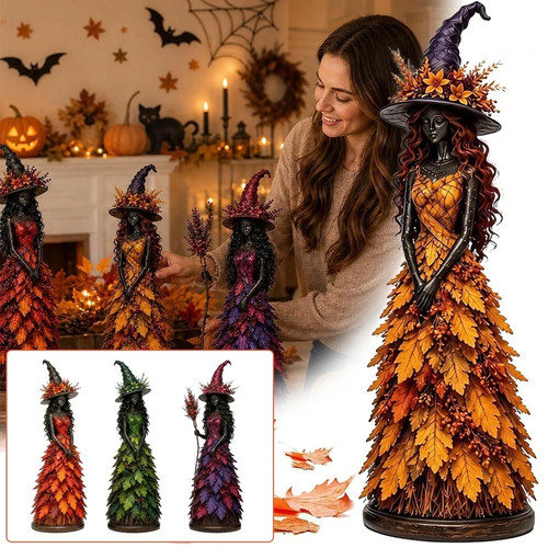 Halloween witch autumn - autumn, statue