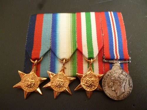British military mini medals - british,