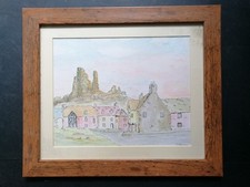 Vintage Landscape Watercolour