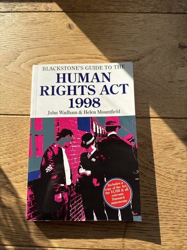 Human rights act 1998 - act, by