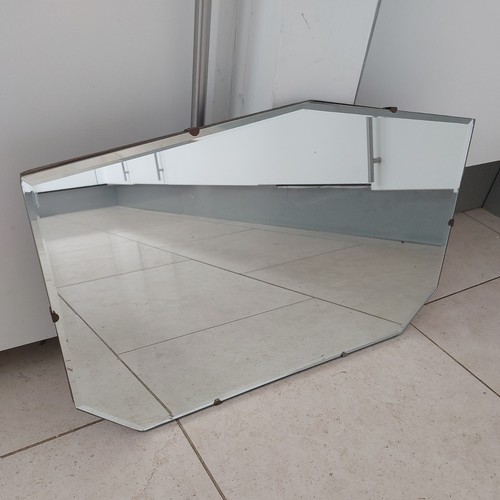 Vintage art deco bevelled edge - deco,