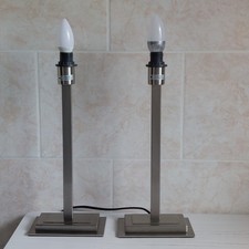 John Lewis Silver Metal Table