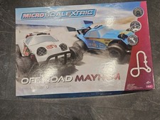 Vintage Micro Scalextric Scalectric  Off Road Mayhem  Slot Racing set